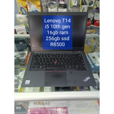 Lenovo T14 i5 10th gen 16GB RAM 256GB SSD